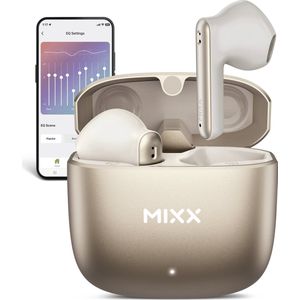 Mixx StreamBuds Custom 2 - True Wireless In-ear Koptelefoon - Champagne Goud