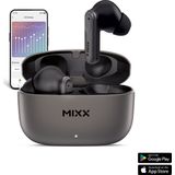 MIXX - StreamBuds Custom 3 - True Wireless Earbuds - Zwart - Zinklegering