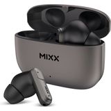 MIXX - StreamBuds Custom 3 - True Wireless Earbuds - Zwart - Zinklegering