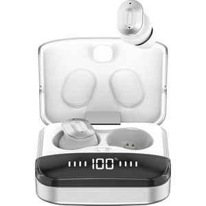 Mixx StreamBuds Ultra Dots - True Wireless In-ear Koptelefoon - Zilver/Wit