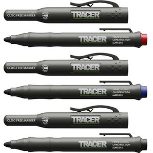 Tracer - ACF-MK3 - Marker-Set - Zwart Blauw Rood - 4 mm - 3 x