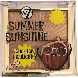 W7 Summer Sunshine Duo Glow Highlighter