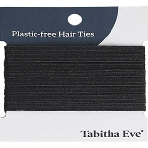 Tabitha Eve - Haarelastiekjes - Plasticvrij - Zwart - 8 stuks