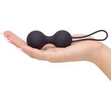 Fifty Shades Inner Goddess Siliconen Jiggle Balls - 90gram - Zwart