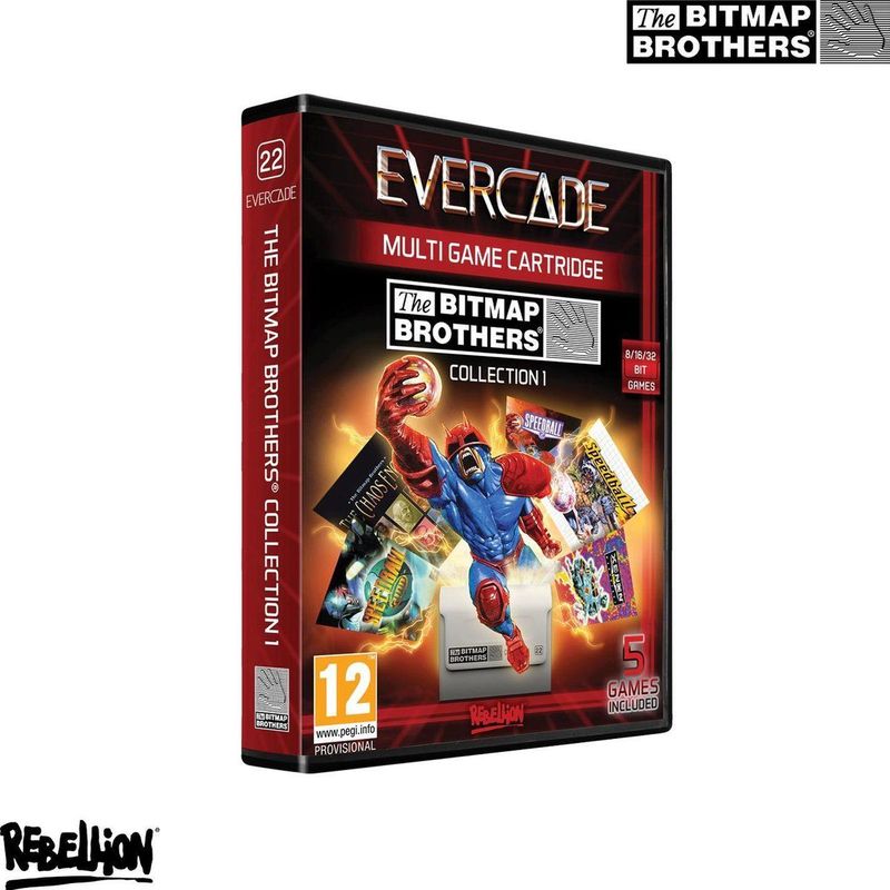 Evercade - The Bitmap Brothers Collectie 1 - Cartridge - Retro - 5 Spellen