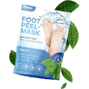 Eelt Verwijderaar-Voet Masker peeling- Eeltsokken voeten - Foot Peel Mask- Baby Soft Feet-Heerlijk zachte voeten-2 stuks