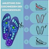 Akusoli - Inlegzolen - Schokabsorberend - EU42-47 - Comfortabele inlegzolen voor Platvoeten