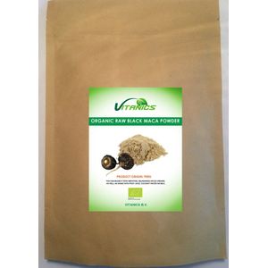 Biologische Zwarte Maca Poeder 600g