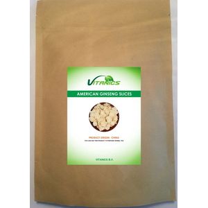 Amerikaanse Ginseng Plakjes 60g