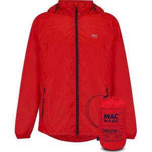 Mac in a Sac - Origin II - Regenjas - Rood - Polyester - Unisex