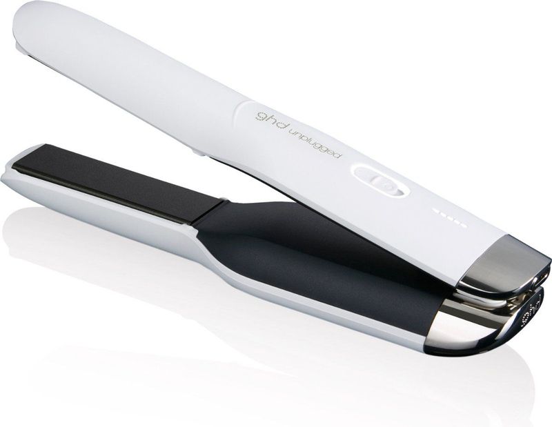 ghd - Unplugged Stijltang - Wit - Draadloos - Keramische Platen