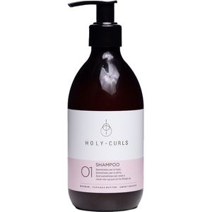 Holy Curls Shampoo 300 ml - Normale shampoo vrouwen - Voor Alle haartypes