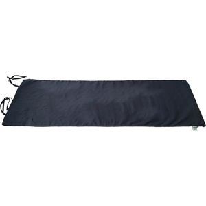 Samarali Yoga mat Katoen - Marineblauw- Meditatiemat - Pilates mat - 200x65 CM - 100% Biologisch