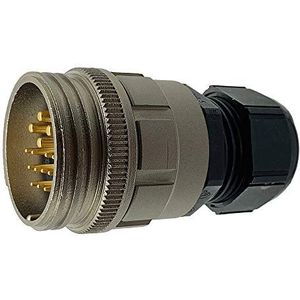 CEEP 9201315K00PF00 Circulaire Connector, Extender, 315K Isolator, Mannelijk, 7-15mm Verstelbare Kabel Gland, Nikkel Finish