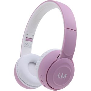 Louise&Mann 2 Draadloze On-Ear Koptelefoon, Bluetooth met [tot 25 uur afspeeltijd] HD-stereo, microfoon voor iPhone /Samsung /Huawei/iPad /TV – Purper