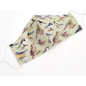 Mondkapje Vogel | mondmasker| gezichtmasker|Wasbaar en met Neusstrip
