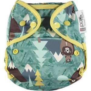 Close Caboo Nappy Couch, multi-use diaper met Bear 3-16 kg, 1 pc.