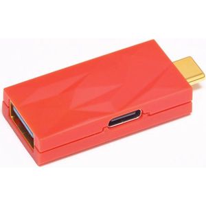 iFi Audio - iDefender+ - USB C-USB A - Rood - Audio Converter
