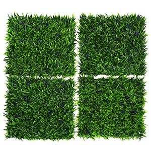 GreenBrokers groen kunstmat/muur/hek 50cm x 50cm