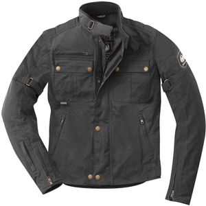 Merlin - Barton II - Motorjas - Zwart - Wax