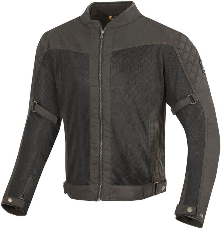 Merlin - Chigwell Lite - Motorjassen - Gewaxt - Zwart - Katoen