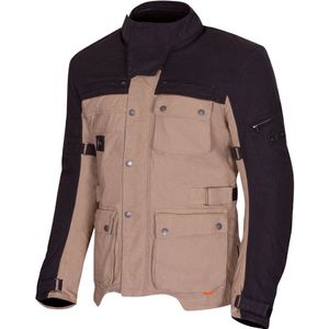Merlin - Mahala D3O Explorer - Motorjas - Zwart Beige - Textiel