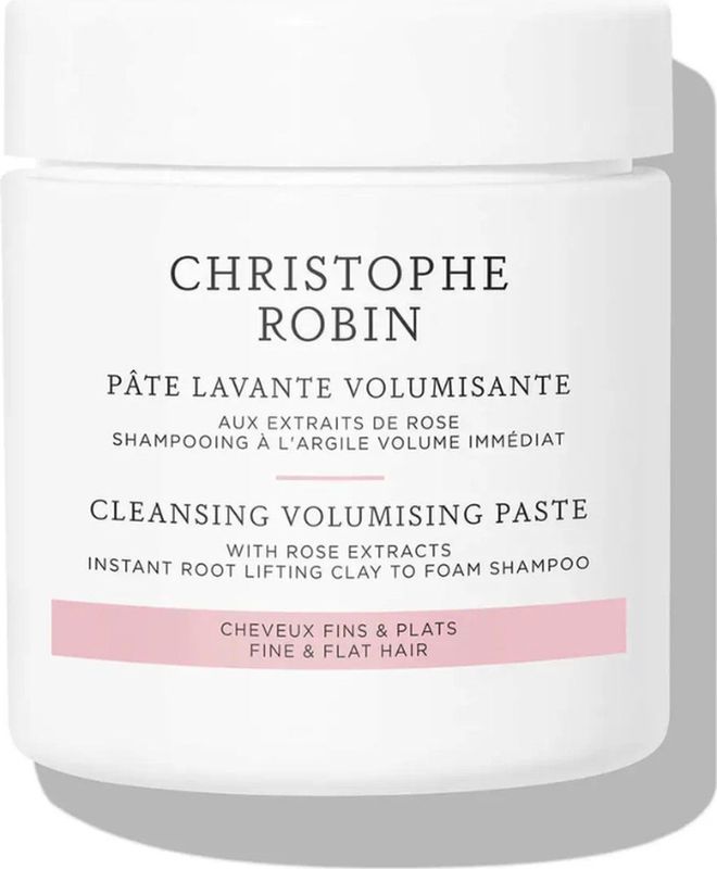 Christophe Robin - Cleansing Volumising Paste - Haarverzorging - Roze - 85% Natuurlijke Ingrediënten