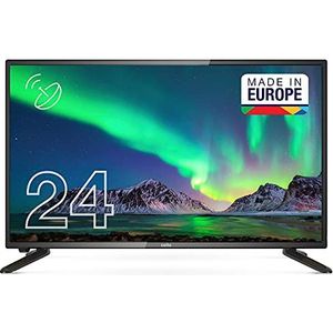 Cello C2420SDE 24 inch HD Ready LED TV met geïntegreerde DVBT2 S2 Triple Tuner