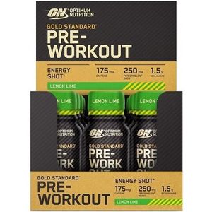 Gold Standard Pre-Workout Shot (12x60ml) Lemon Lime