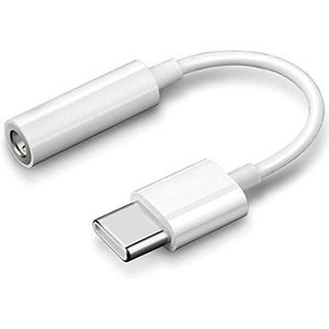 Tec-Digi USB C naar 3,5 mm hoofdtelefoon, USB C naar hoofdtelefoonadapter, type C DAC-aansluiting AUX-audio voor iPad Pro, S20 Ultra S10 Note, Mate 10 20 40 Pro enz