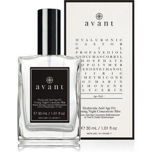 Avant Skincare Age Defy+ Hyaluronic Acid Age Fix Toning Night Concentrate Mist Gezichtsspray 30 ml