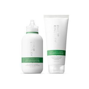 Philip Kingsley Schilferige/Jeukende Hoofdhuid Shampoo 250 ml en Conditioner 200 ml Duo