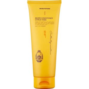Seven Potions Baardconditioner voor Mannen – Voorkomt Jeuk en Roos in je Baard – Natuurlijk, Vegan, Diervriendelijk – (Citrus Tonic,250ml)