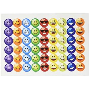 School Stickers Smiley Gezichten Beloning Sticker Pack-Multi Colour