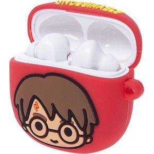 Harry Potter  - TWS earpods - microfoon - touch control - oplaadcase (rood)