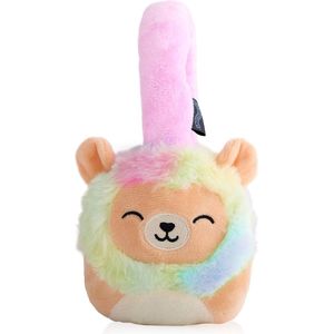 Squishmallows - Leonard - bluetooth koptelefoon - met pluche - met microfoon - verstelbaar