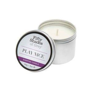 Fifty Shades of Grey - Play Nice Vanille Kaars 90 gram