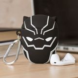 ThumbsUp! PowerSquad AirPods Case - Zwart Panther - 3D-Silicon