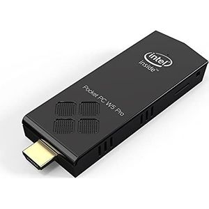 Mini PC Computer Stick Windows 10 Professional (64-bits) Quad Core Intel Atom x5-Z8350 1,92 Ghz, 8 GB/128 GB, WiFi, Bluetooth, USB 3.0, HDMI/4K Linux