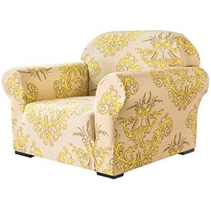 SU SUBRTEX VCUKSBTSFT003ABY0S bankovertrek voor kinderen/honden, stretch zachte elastische bankhoes (stoel geel)