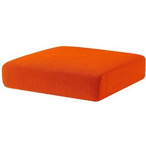SU SUBRTEX Sofa Seat Kussenhoezen Stretch Beschermende Polyester Stof Slipcovers (1 Zitting, Oranje)