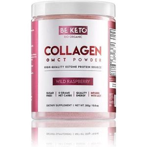 BeKeto - Collageen MCT Olie - Frambozen - 300 g