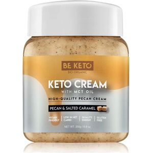 BeKeto Keto Crème met MCT Olie, Pecan & Gezouten Karamel - 250 g