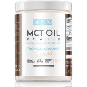 BeKeto - MCT-olie Poeder - Kokos en Witte Chocolade - 300 g