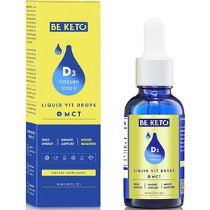 Be Keto | Vitamin D3 Drops | 30ml | 1 x 30 ml