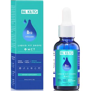 Be Keto | Vitamin B12 Drops | 30ml | 1 x 30 ml