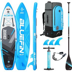 Bluefin Cruise 10'4 Opblaasbaar Paddleboard| SUP voor volwassenen| Bluefin Cruise SUP | 10'4 SUP | Makkelijk en Veilig Mee Te Nemen | Paddleboard-accessoires Inbegrepen