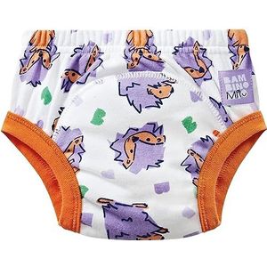 TOTSBOTS - Bamboozle Nachtluiers - Milieuvriendelijke herbruikbare luiers voor baby's, gemaakt van bamboe - Hedgehug (6-18 lbs