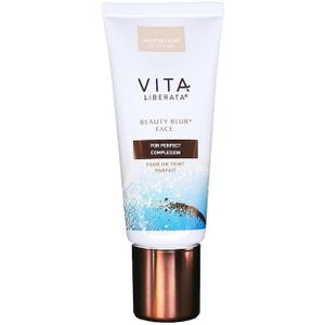 Vita Liberata Beauty Blur Face Verhelderende Getinte Crème met Glad makende Effect Tint Lighter Light 30 ml