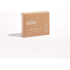 alott - natuurlijke shampoo bar - plasticvrij - vochtinbrengend - bergamot - cedar - jojoba oil